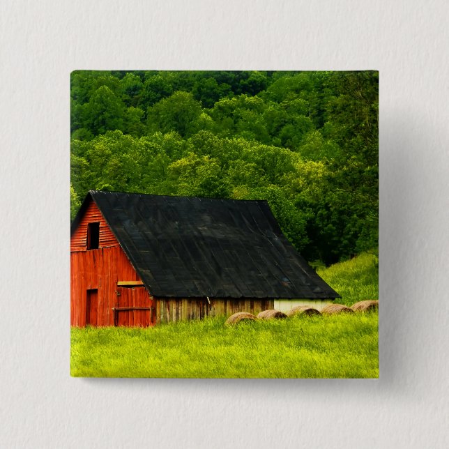 USA, Virginia, Shenandoah National Park, 2 2 Inch Square Button (Front)