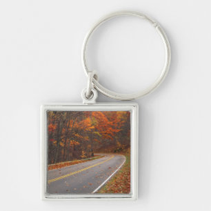 USA, Virginia, Shenandoah National Park, Skyline Keychain