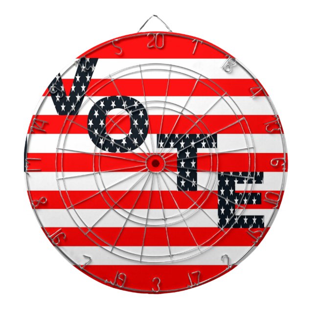Usa Vote Dartboard (Front)