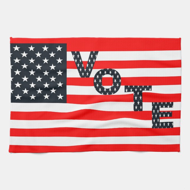 Usa Vote Kitchen Towel (Horizontal)
