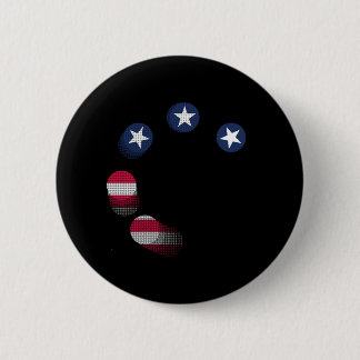 USA vs. CHINA / USA 2 Inch Round Button