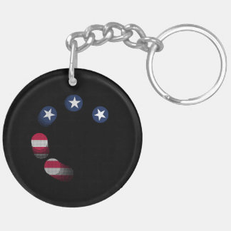 USA vs. CHINA / USA Acrylic Keychain