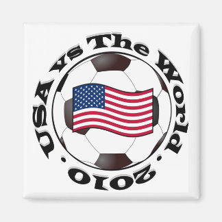 USA vs The World 2010 Magnet