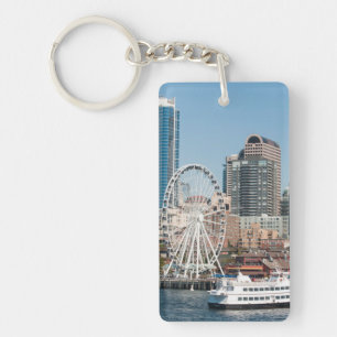 USA, Wa, Seattle. Bateau de croisière du port d'A