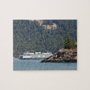 USA, WA. Washington State Ferries Jigsaw Puzzle