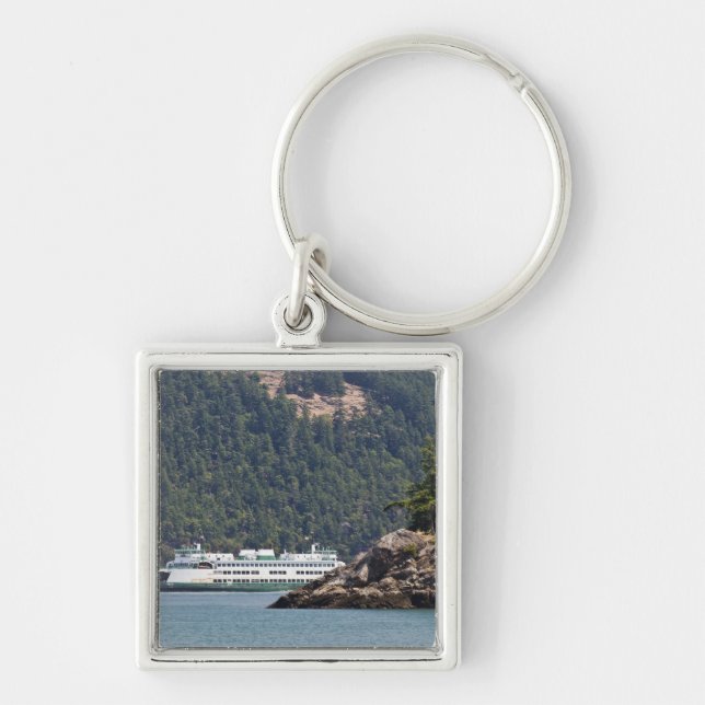 USA, WA. Washington State Ferries Keychain (Front)
