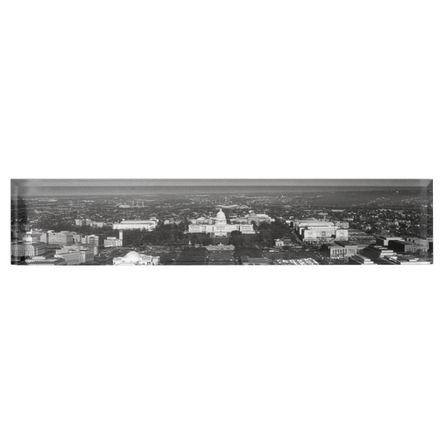 USA Washington Capitol overview 1970 Nameplate (Front)