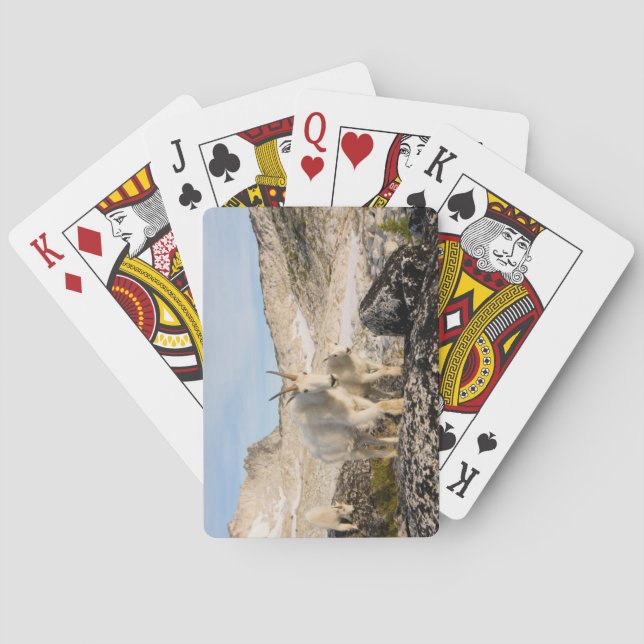 USA, Washington, Cascade Range 2 Playing Cards (Back)