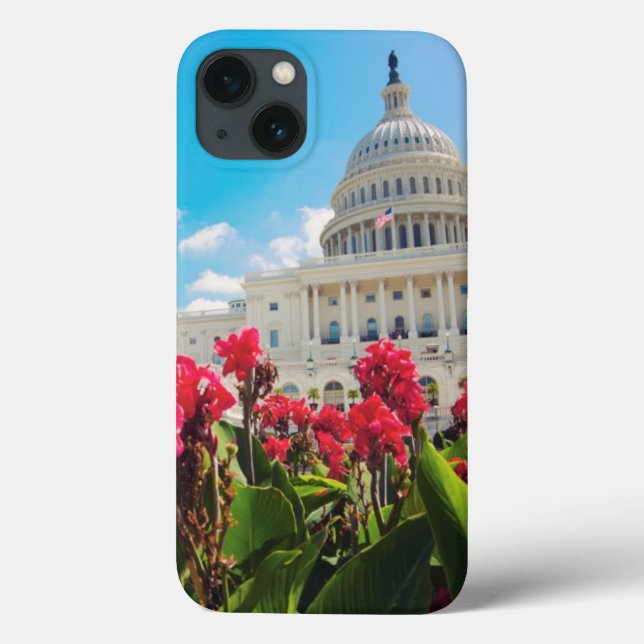 USA, Washington DC, Capitol Building Case-Mate iPhone Case (Back)