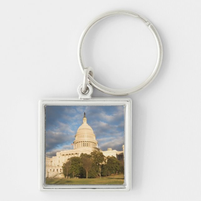 USA, Washington DC, Capitol building Keychain (Front)