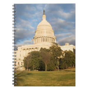 USA, Washington DC, Capitol building Notebook