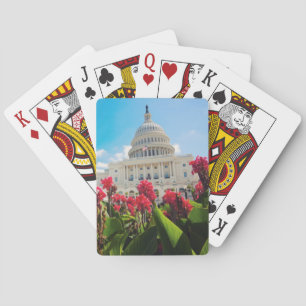 USA, Washington DC, Capitol Building Playing Cards