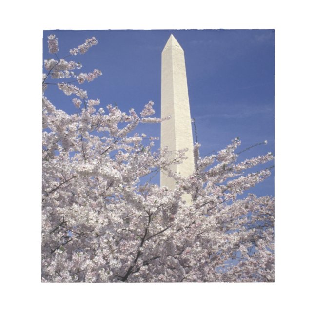 USA, Washington DC. Cherry Blossom Festival and Notepad (Front)