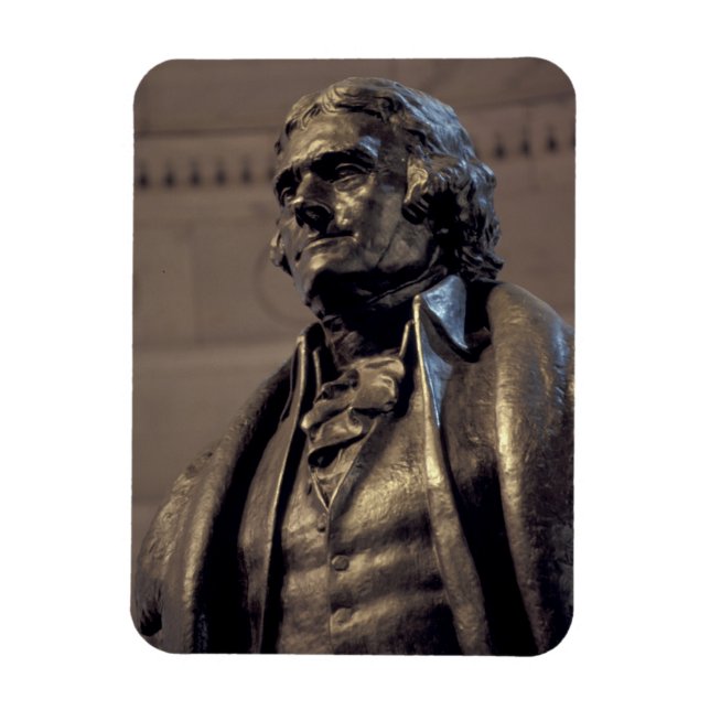 USA, Washington DC. Thomas Jefferson Memorial. Magnet (Vertical)
