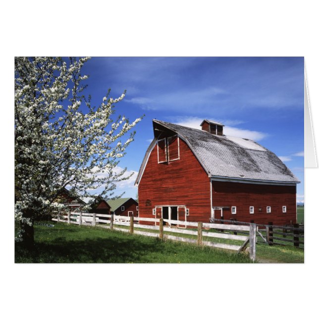 USA, Washington, Ellensburg, Barn (Front Horizontal)
