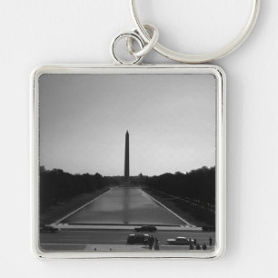 USA Washington Monument 1970 Keychain