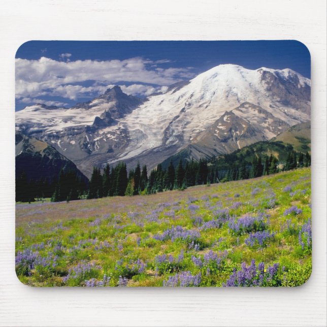 USA, Washington, Mt. Rainier National Park. Mouse Pad (Front)