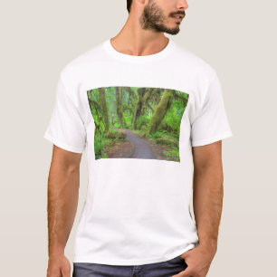 USA, Washington, Olympic National Park, Hoh Rain T-Shirt