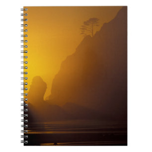USA, Washington, Olympic Nat'l Park, Sunset, 2 Notebook