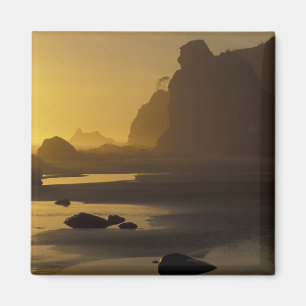 USA, Washington, Olympic Nat'l Park, Sunset, Magnet