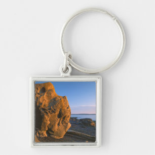 USA, Washington, Orcas Island, Boulder Keychain