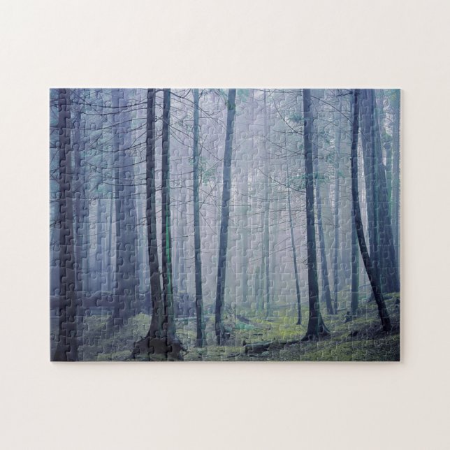 USA, Washington, Orcas Island, Moran State Park Jigsaw Puzzle (Horizontal)