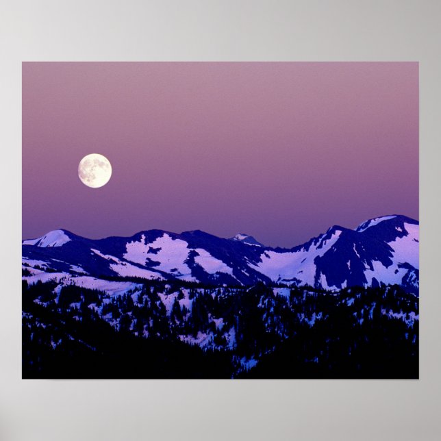 USA, Washington, Port Angeles, Olympic National Poster (Front)