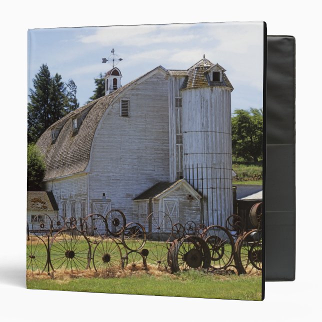 USA, Washington, Pullman, Barn Binder (Front/Inside)