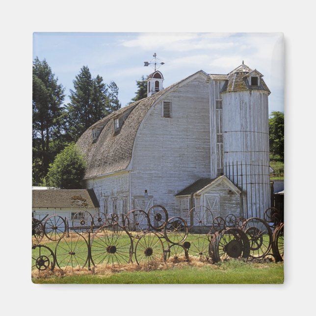 USA, Washington, Pullman, Barn Magnet (Front)