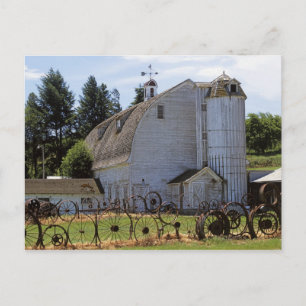 USA, Washington, Pullman, Barn Postcard