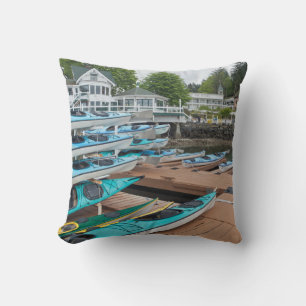USA, Washington, San Juan Islands Throw Pillow