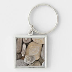 USA, Washington, Seabeck. Close-Up Of Beach 2 Keychain