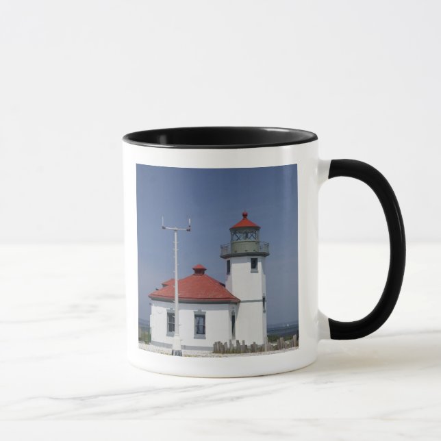 USA, Washington, Seattle, Alki Point Lighthouse, Mug (Right)
