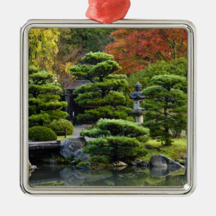 USA, Washington, Seattle, Arboretum, Japanese Metal Ornament