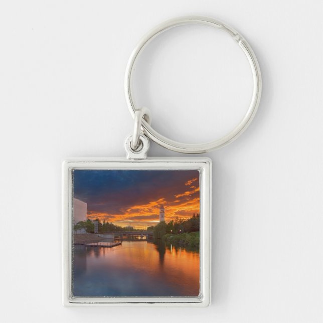USA, Washington, Spokane, Riverfront Park Keychain (Front)