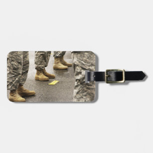 USA, Washington State, Issaquah, Salmon Day's Luggage Tag