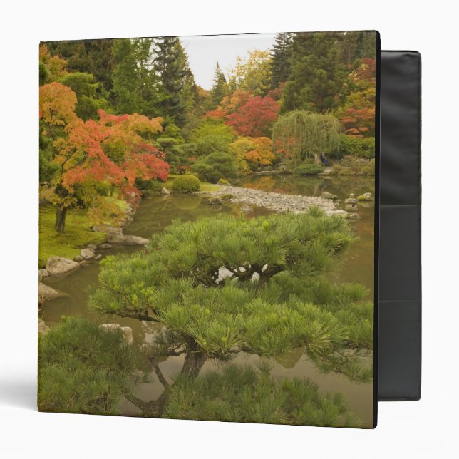 USA, Washington State, Seattle. Japanese Binder (Front/Inside)