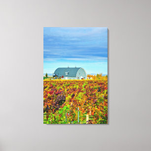 USA, Washington, Walla Walla. Garrison Creek Canvas Print