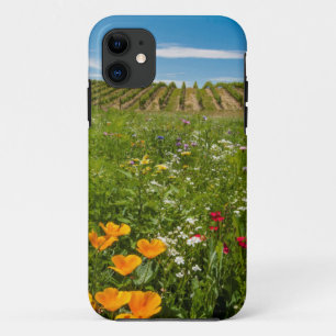 USA, Washington, Walla Walla. Wildflowers iPhone 11 Case