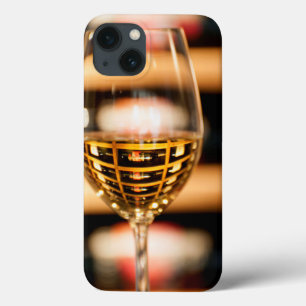 USA, Washington, Walla Walla. Wine Glass iPhone 13 Case