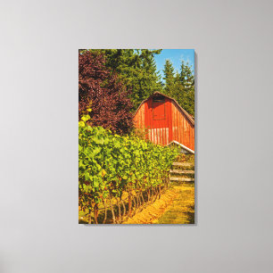 USA, Washington, Whidbey Island. Winery Canvas Print