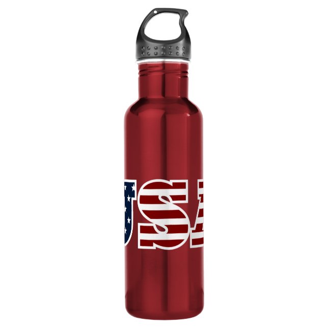 USA Water Bottle (Front)