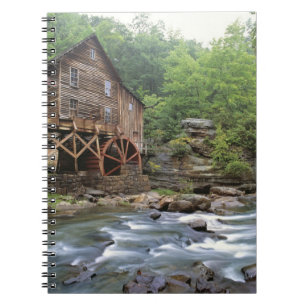 USA, West Virginia, Babcock SP. Rustic Glade Notebook