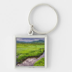 USA, West Virginia, Davis. Landscape 2 Keychain