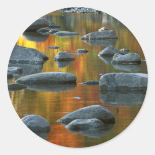 USA, West Virginia, Spruce Knob-Seneca Rocks 3 Classic Round Sticker