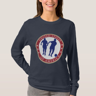 USA Women's Soccer Long Sleeve T-Shirt