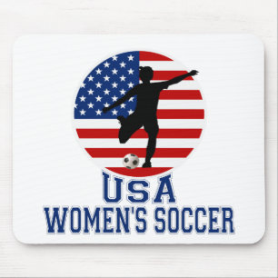 USA Women's Soccer Mouse Pad