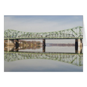 USA, WV, Parkersburg. Parkersburg-Belpre