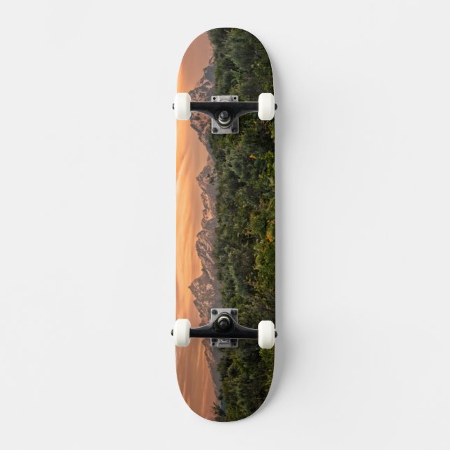 USA, Wyoming, Grand Teton National Park 1 Skateboard (Front)