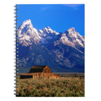 USA, Wyoming, Grand Teton National Park, Morning Notebook